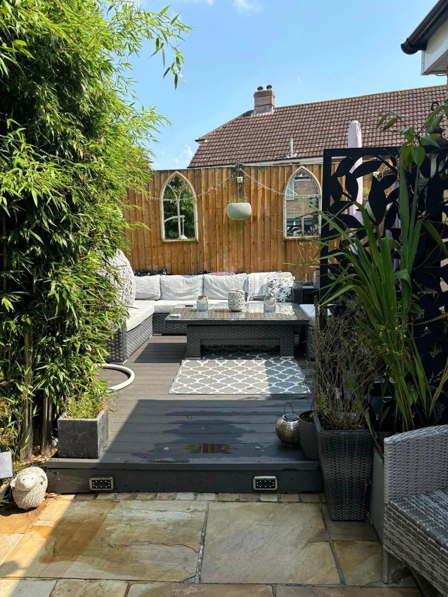 Ferienwohnung Secret Gem Full Size Hot Tub 1 Bed Garden Flat Bournemouth Exterior foto